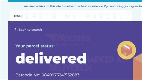 hermes courier can't find my address|hermes parcels not delivered.